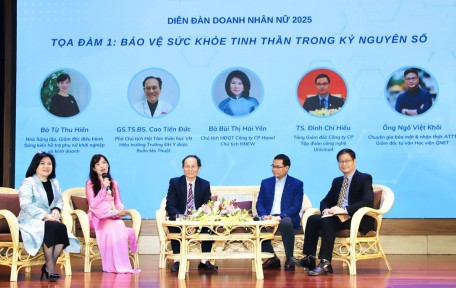 CHỦ TỊCH HANEL TẠI DIỄN ĐÀN DOANH NHÂN NỮ 2025